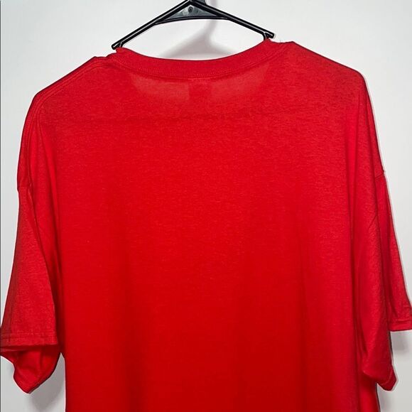 Gildan Red Short Sleeve Tee - Picture 6 of 7